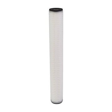 Watts-FPP-0.45-20-DOE Flow-Max HP Series Pleated Sediment Filter, 20 IN x 2 1/2 IN With DOE End Cap, 0.45 Micron