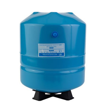 Watts-FRO-132-BL Metal Tank for RO Storage, 12" x 16", 4 Gallon Capacity, 1/4" NPT, Blue
