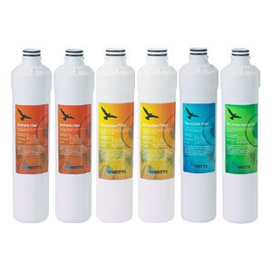 Watts (WQC4RO-FILTERKIT) Kwik Change 11" Pre- and Post- Filter and Membrane Replacement 6 Pack