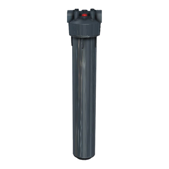 Pentek-Dura-Series-20-Standard-Filter-Housing-with-3/4-NPT---Slate-Cap-/-Slate-Sump-(R50069,-R50070),Isopure-Water,10