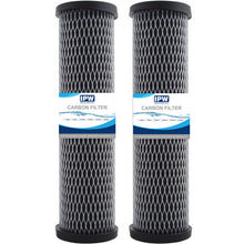 Load image into Gallery viewer, Compatible with Omnifilter T01-DS Omni TO1-DS Whole House Replacement Under Sink Water Filter Carbon Wrapped Cartridge (2-Pack) Taste &amp; Odor TO1 DS T01 DS Series C (2 Pack) Water Filter
