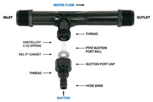 Load image into Gallery viewer, Mazzei - 283 Series - 0.50&quot; Male NPT Inlet/Outlet Connections (0.25&quot; Barbed Suction Port Cap)
