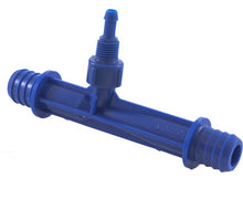 Load image into Gallery viewer, Mazzei - 1078 Series - 25mm Male BSPT Inlet/Outlet Connections (0.50” Barbed/Male NPT Threaded Suction Port Cap)
