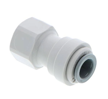 Load image into Gallery viewer, John Guest - Acetal Female Connector Quick Connect Fitting - Grey British Standard Pipe Thread (BSPT)
