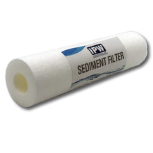 Load image into Gallery viewer, Sediment Water Filter Cartridge Compatible with P5-D, P5A. Also Compatible with Aqua-Pure AP110 &amp; AP110-NP, GE FXUSC, Whirlpool WHKF-GD05 and Dupont WFPFC500; Set of 4 Filters
